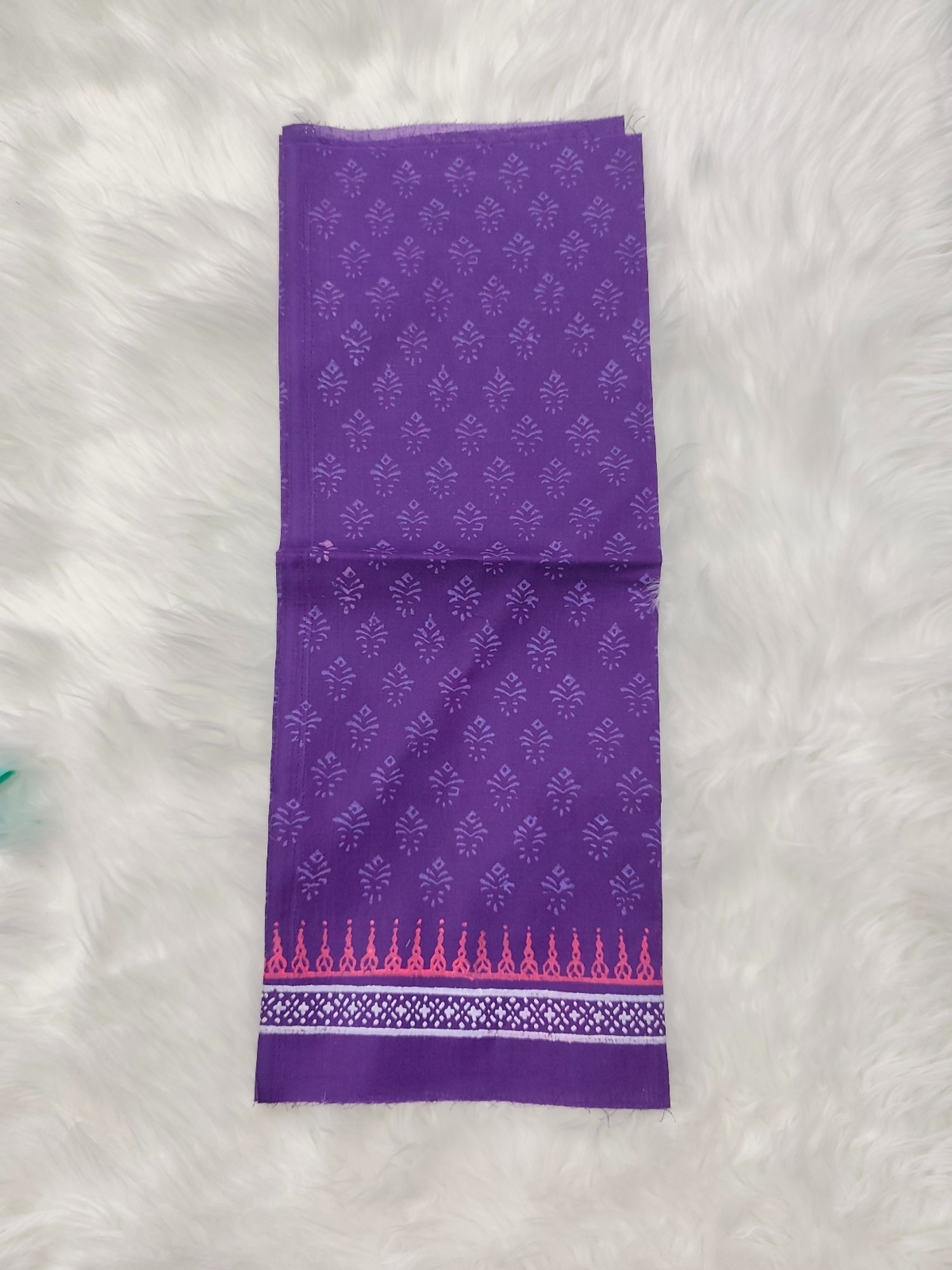 Purple Block Print 3-Piece