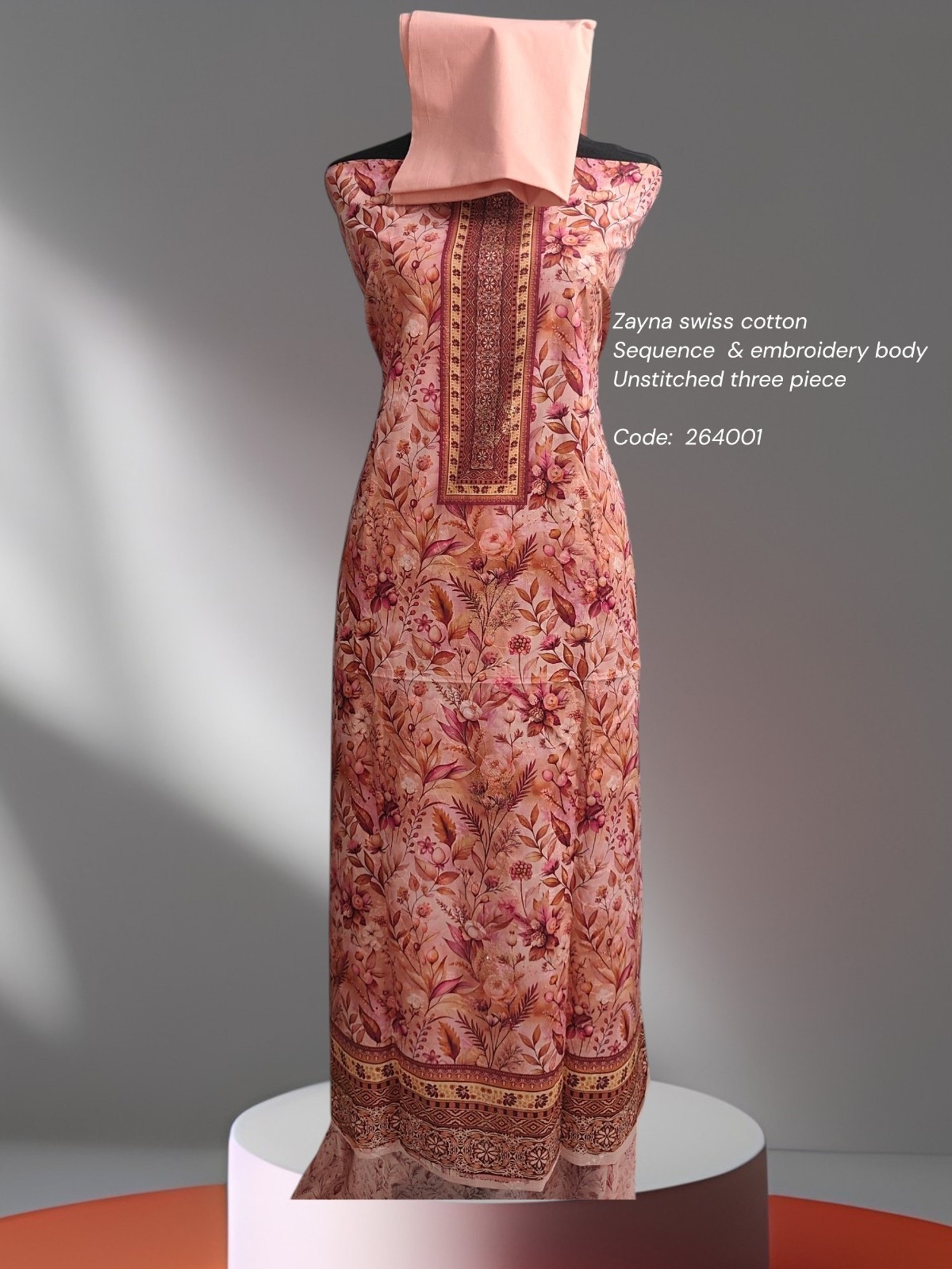 Zayna Swiss Cotton 3 Piece