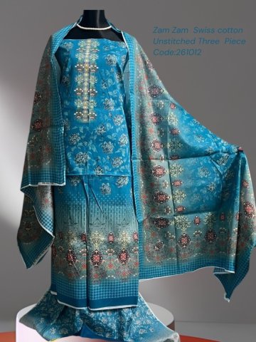 Cotton unstitched suits