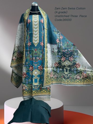 Lawn unstitched suits