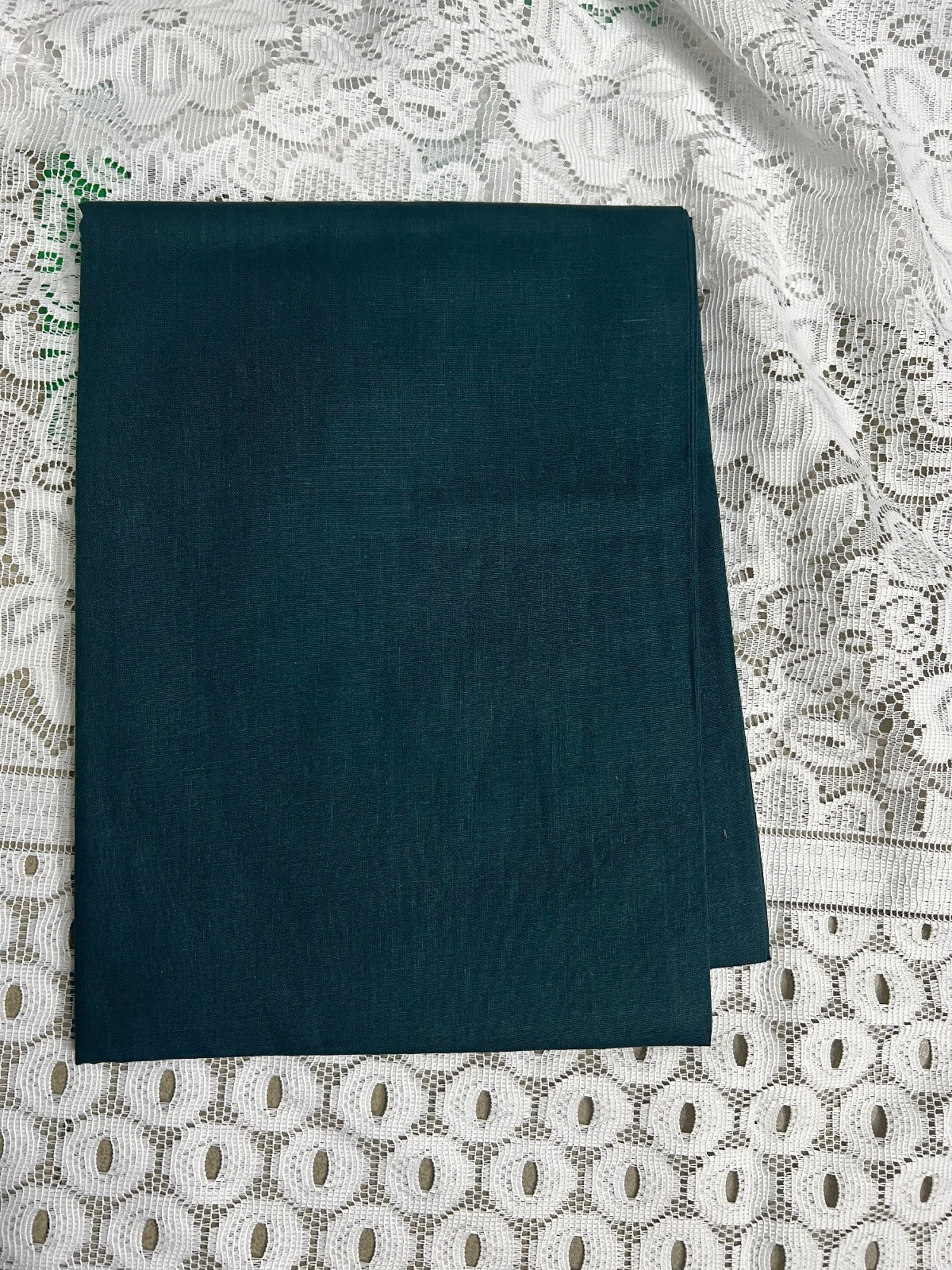 Dusty Teal Digital Swiss lawn Dress